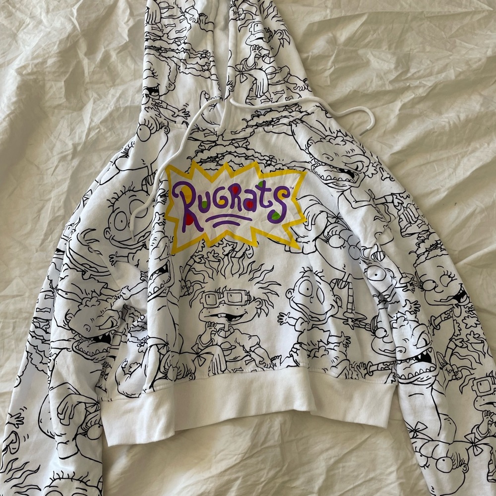 Rugrats crop hoodie